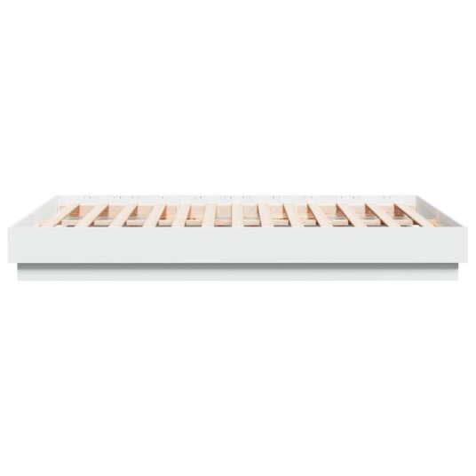 Sengeramme hvit 120x190 cm konstruert tre 8721012276192 Sengeramme hvit 120x190 cm konstruert tre 8721012276192