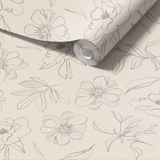 Blomstret Kontaktpapir Dekor Blomstret Kontaktpapir Dekor