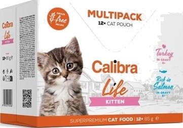 Calibra Cat Life Kitten 12X85 G