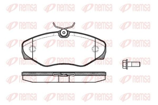 Bremseklosser REMSA 0834.10