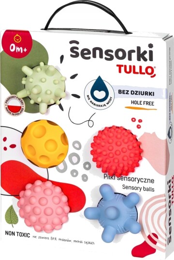 Tullo Sensoriske Pastellballer Til Baby
