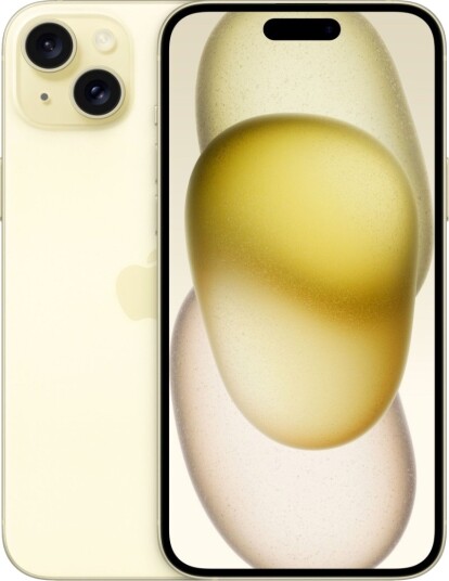 Apple iPhone 15 Plus 128GB Gull 6.7" OLED med 48 MP Kamera