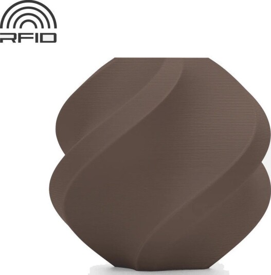 Bambu Lab Bambu Lab PLA Matte Matte Dark Brown 11801 Refill uten spole