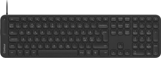 Contour Balance Tastatur Nordisk svart CDKBBALPN21500