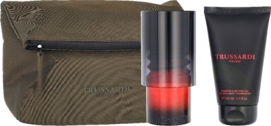 Trussardi Primo Giftset 200 ml Eau De Parfum Spray 100ml Box/Shampoo & Shower Gel 100ml/Beauty Bag Trussardi Primo Giftset 200 ml Eau De Parfum Spray 100ml Box/Shampoo & Shower Gel 100ml/Beauty Bag