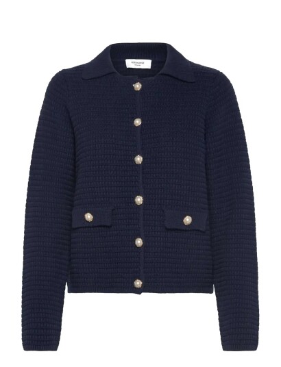 Rosemunde Rwemilie Ls Knit Jacket Navy XL