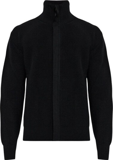 Woolrich, Herre, Strikkevarer, Svart, M,