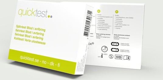 Quicktest Sverige Blodprøve for avføring