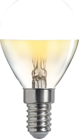 Hidden Light toppforspeilet klot hvit E14 4W 2700K dimbar
