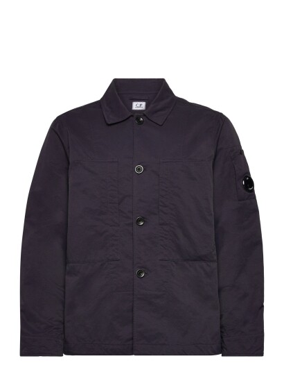 C.P. Company Overshirt Diagonal Flatt Nylon Purple XL