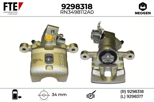 FTE 9298318 Bremsecaliper FTE 9298318 Bremsecaliper