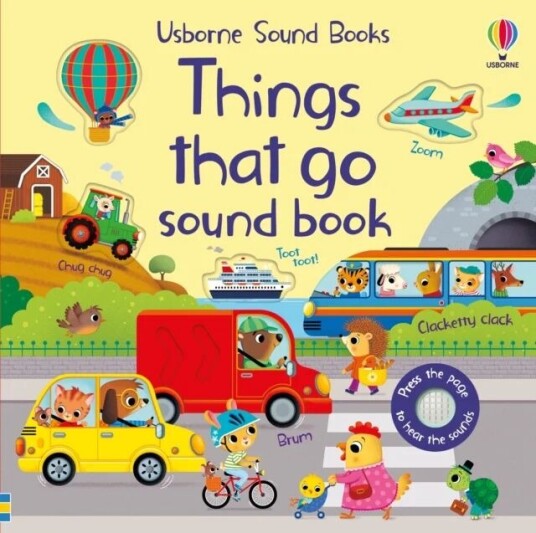 Things That Go Sound Book Av Sam Taplin