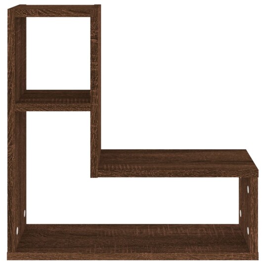 Vegghyller 2 stk brun eik 50x15x50 cm konstruert tre 8720845735654 Vegghyller 2 stk brun eik 50x15x50 cm konstruert tre 8720845735654