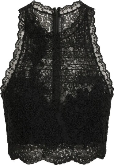 Ermanno Scervino Dame Topper Svart S,