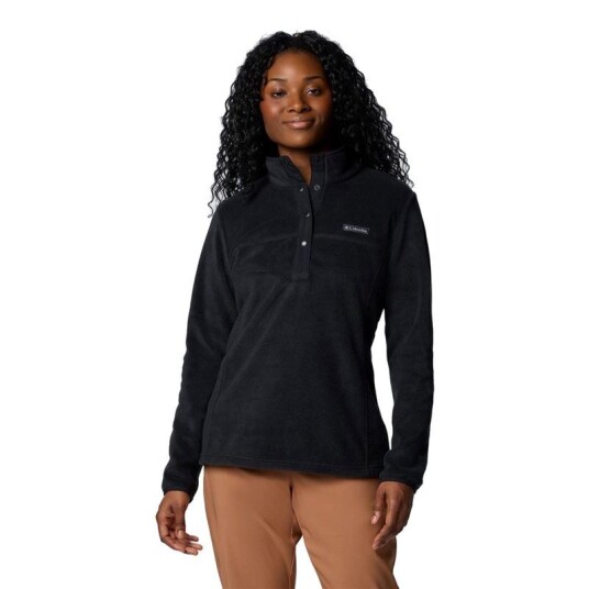 Columbia Benton Springs 1/2 Snap Pull Over II Black Black XL