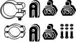 Monteringssett, eksosanlegg HJS 82 23 4179