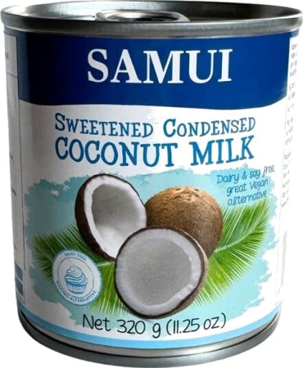 Søtet Kondensert Kokosmelk Samui 320g