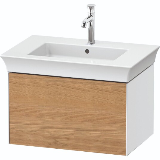Duravit White Tulip Servantskap 1 skuff 68,4x45,8x41 cm Eik/Hvit Høyglans