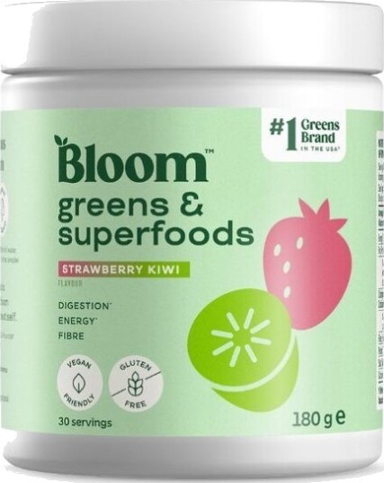 Bloom Greens & Superfoods Strawberry Kiwi 180 g