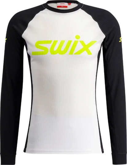 Swix Men's RaceX Classic Long Sleeve Black/Lime, XXL