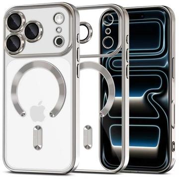 Tech Protect iPhone 17 Pro MagFlex deksel   MagSafe kompatibelt Klar/Sølv