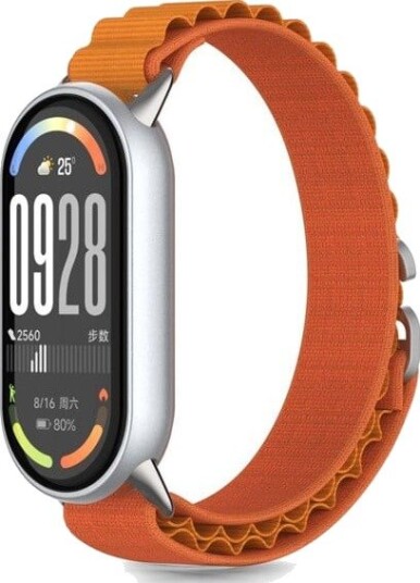 Tech-Protect Nylon Pro Strap for Xiaomi Smart Band 8 / 9 / 10 / NFC - Orange