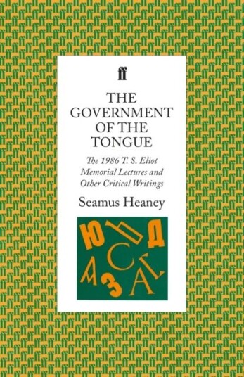 Government Of The Tongue Av Seamus Heaney Government Of The Tongue Av Seamus Heaney
