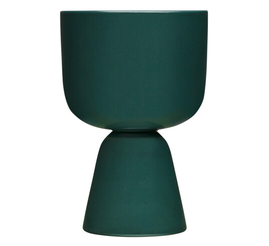 iittala Nappula krukke h23cm Ø15.5 cm mørkegrønn iittala Nappula krukke h23cm Ø15.5 cm mørkegrønn