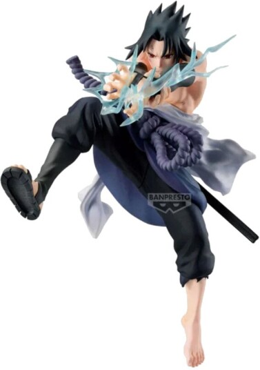 Bandai Banpresto Naruto 72 Series Vibration Stars Pvc Statue Sasuke Uchiha 18 Cm