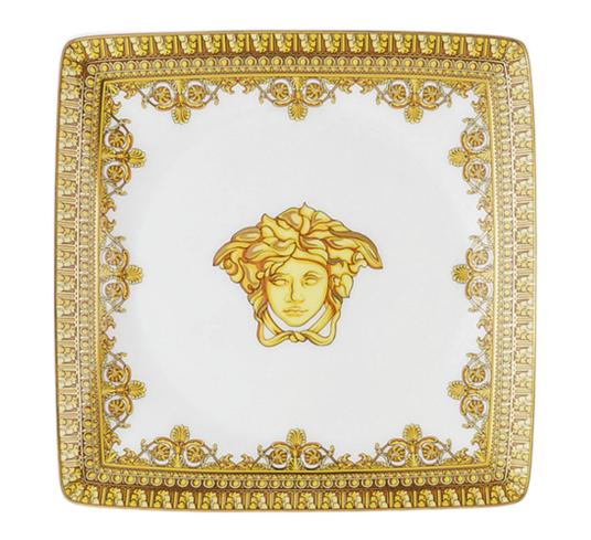 Versace Baroque Bianco fat 12x12 cm