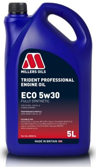 Motorolje MILLERS TRIDENT PROFESSIONAL ECO 5W30 5L