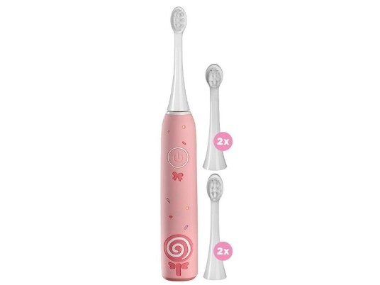 Kido Smile Sonisk Tannbørste For Barn 5 9 År Rosa Zk6010 Kido Smile Sonisk Tannbørste For Barn 5 9 År Rosa Zk6010