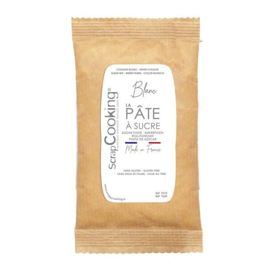 ScrapCooking   Fondant 1 kg hvit