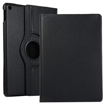 iPad 10.2 2019/2020/2021 360 Roterende Folio-etui Svart