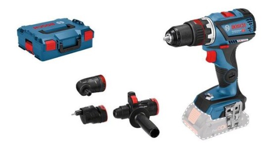 Bosch Gsr 18V-60 Fc Bor/Skrumaskin (Med 4 Forsatser)