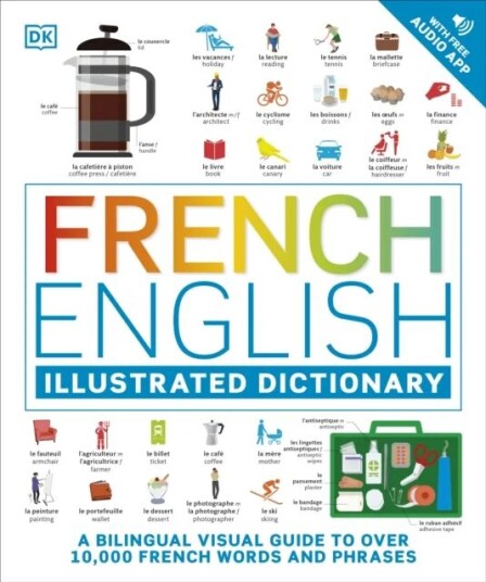 French English Illustrated Dictionary Av Dk