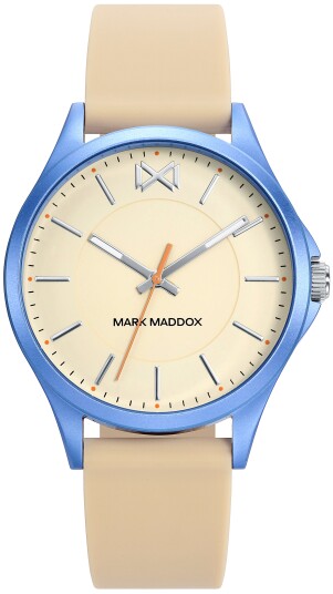 Mark Maddox Dameklokke MC7113 27 Classic Tekstil Ø37 mm