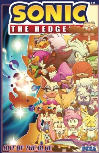 Sonic The Hedgehog, Volume 8: Out Of The Blue Av Ian Flynn, Adam Bryce Thomas