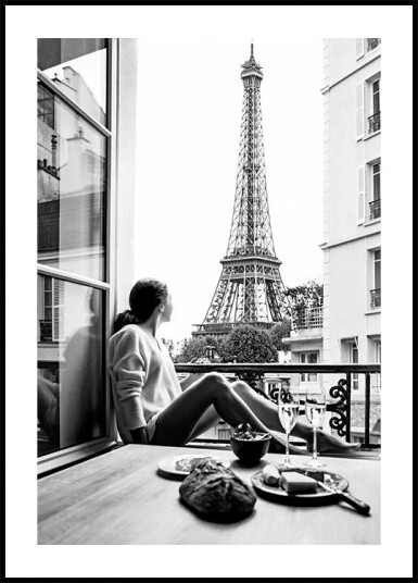 Breakfast in Paris Plakat Plakat / 70x100cm