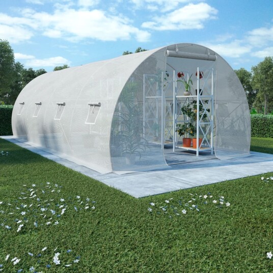 vidaXL Drivhus 18m² 600x300x200 cm