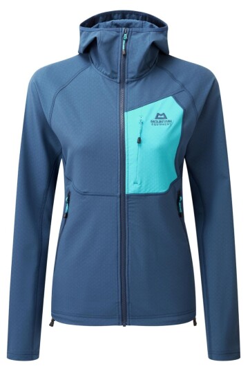 Mountain Equipment Arrow Hooded Wmns Jacket Dusk/topaz