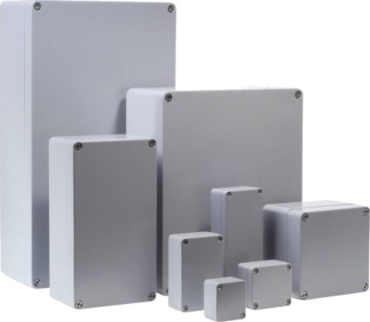 Bernstein CA 100 150 × 64 × 36 mm Aluminium Sølvgrå RAL 7001