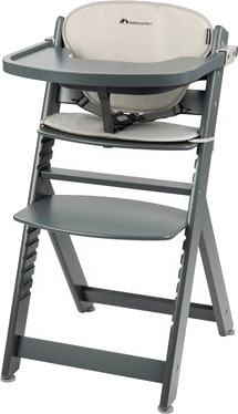 ebeconfort barnestol Timba med pute Grey Mist