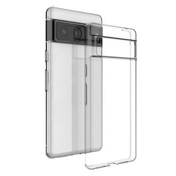 Antiskli Google Pixel 7 TPU-deksel Gjennomsiktig