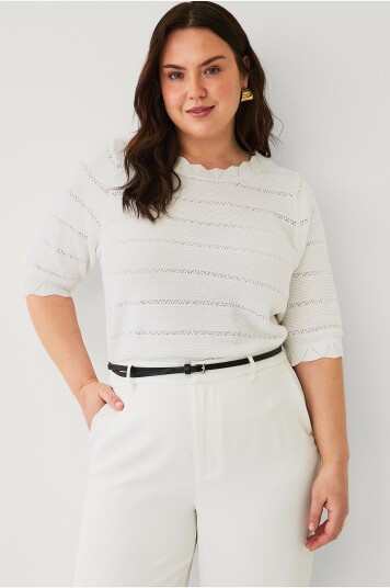Zizzi - Genser mElsa 1/2 Pullover