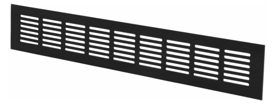 Flexit Overstr.rist sort 400x60mm - 49207
