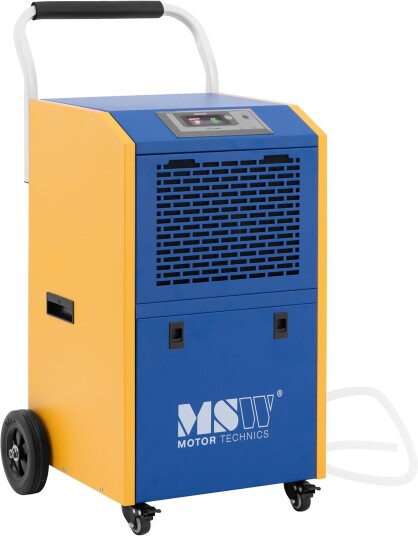 MSW Avfukter - 60 l/day - 50 - 90 m² - 480 m³/t - 7,5 L - med håndtak - gul/blå - Pro Series 10062459 MSW Avfukter - 60 l/day - 50 - 90 m² - 480 m³/t - 7,5 L - med håndtak - gul/blå - Pro Series 10062459