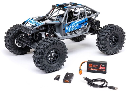 Axial UTB18 Capra Crawler 4WS Blue Komplett
