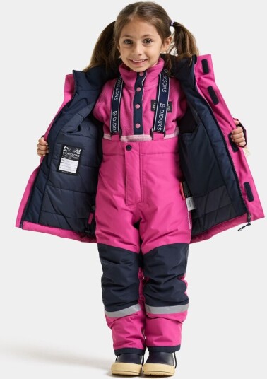Didriksons Skare Kids' Set Cactus Pink Didriksons Skare Kids' Set Cactus Pink