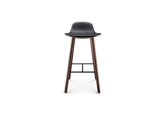 Eva Solo   Abalone Stool H75 Smoked Oak/Black   Lampemesteren